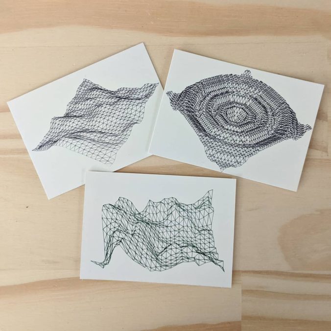 Small Pen Plot Art: Postcard Art for Plot Party! - From Pixels to Ink ...