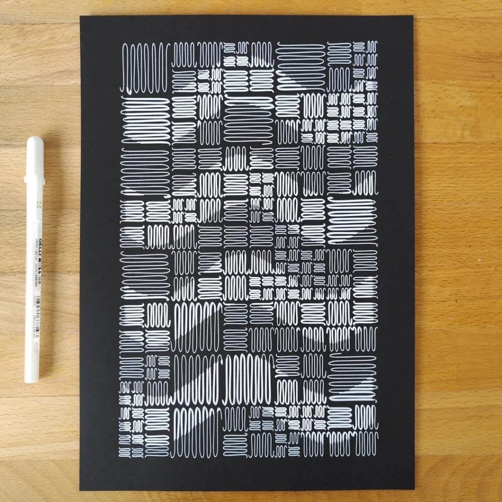 How to Pen Plot on Black Paper - From Pixels to Ink: Pen Plotter Artwork  Blog